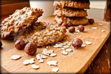 Овсяное печенье с арахисом